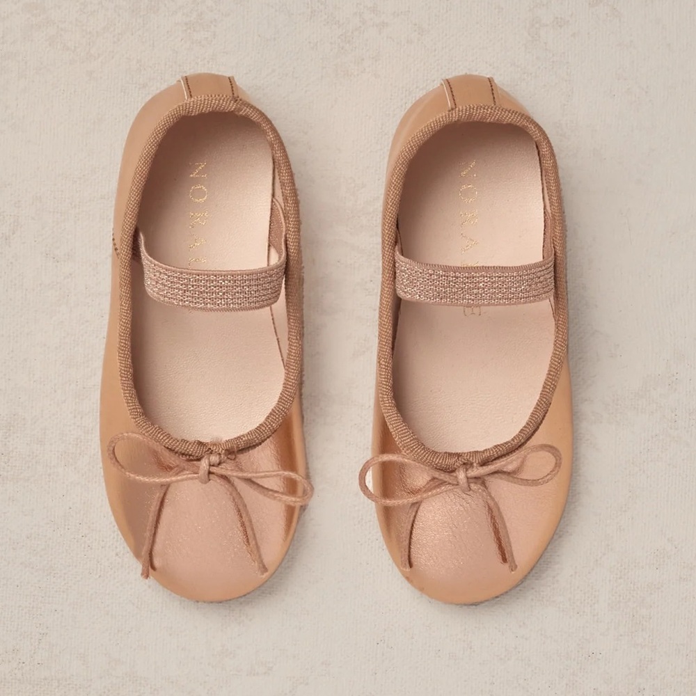 Noralee Ballet Flats Copper Metallic